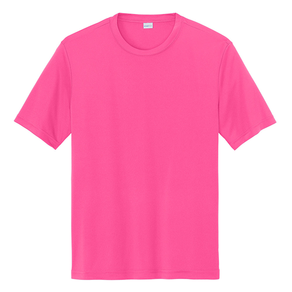 Custom Performance Dry-Fit T-Shirt - Neon Pink