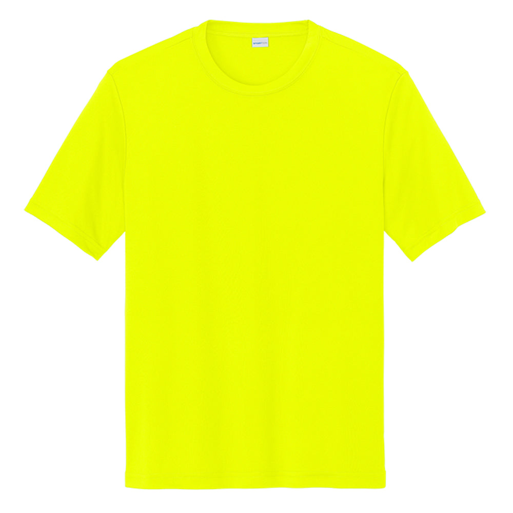 Custom Performance Dry-Fit T-Shirt - Neon Yellow