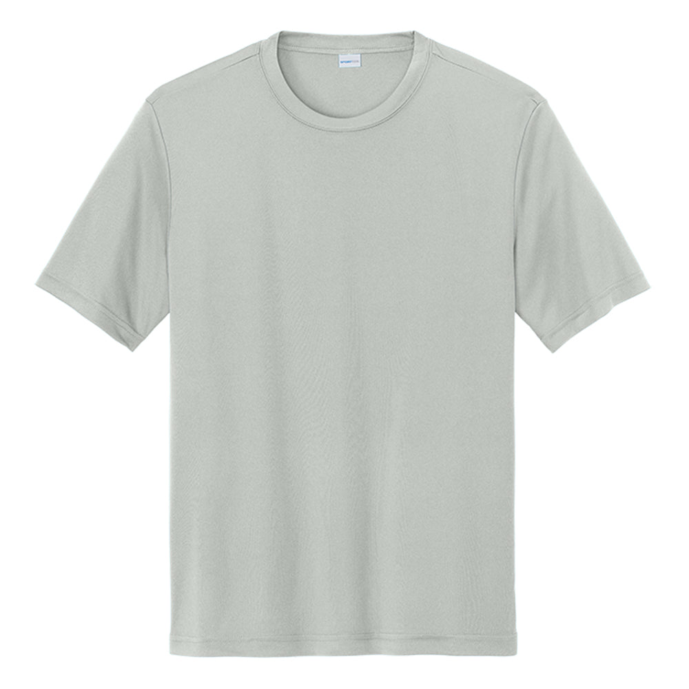 Custom Performance Dry-Fit T-Shirt - Silver