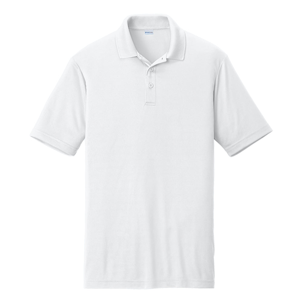 Custom Dry-Fit Performance Polo - White