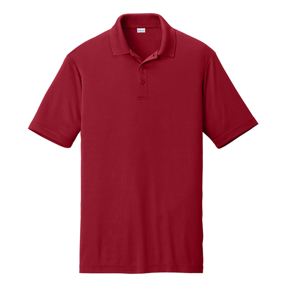 Custom Dry-Fit Performance Polo - Deep Red