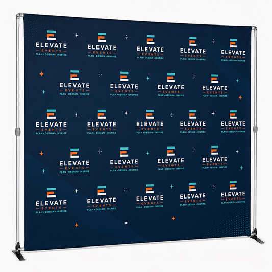 Custom Step and Repeat Backdrop