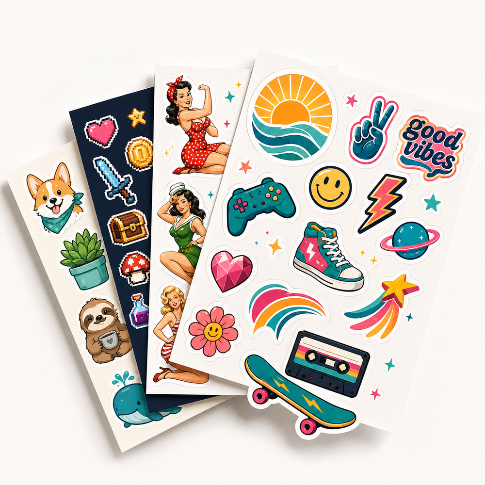 Custom Sticker Sheets