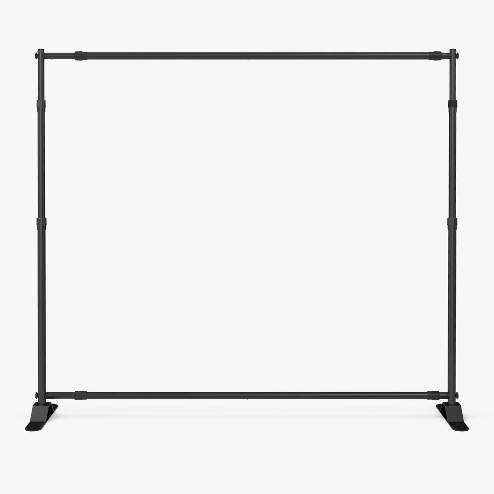 Telescoping backdrop stand frame