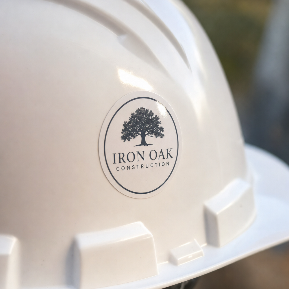 Custom Hard Hat Stickers