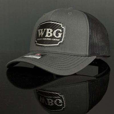 WBG leather patch hat