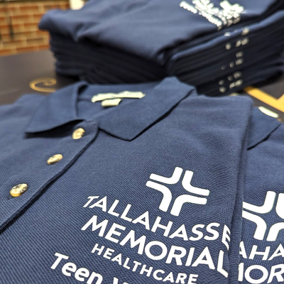 Teen volunteer polos