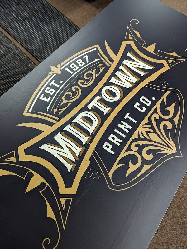 Custom ign by Midtown Print Co.