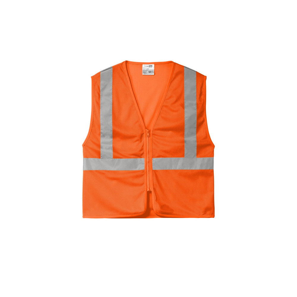 Custom Safety Vests - Safety Orange
