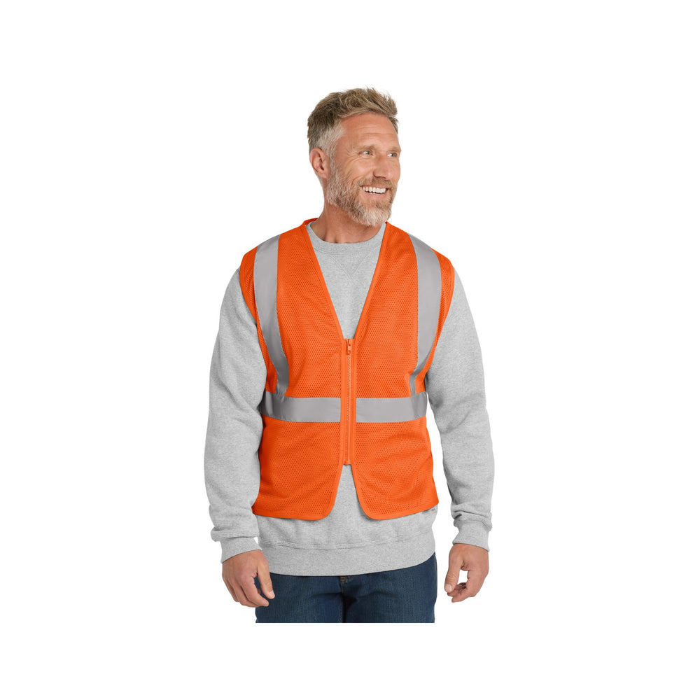 Custom Safety Vests - Safety Orange