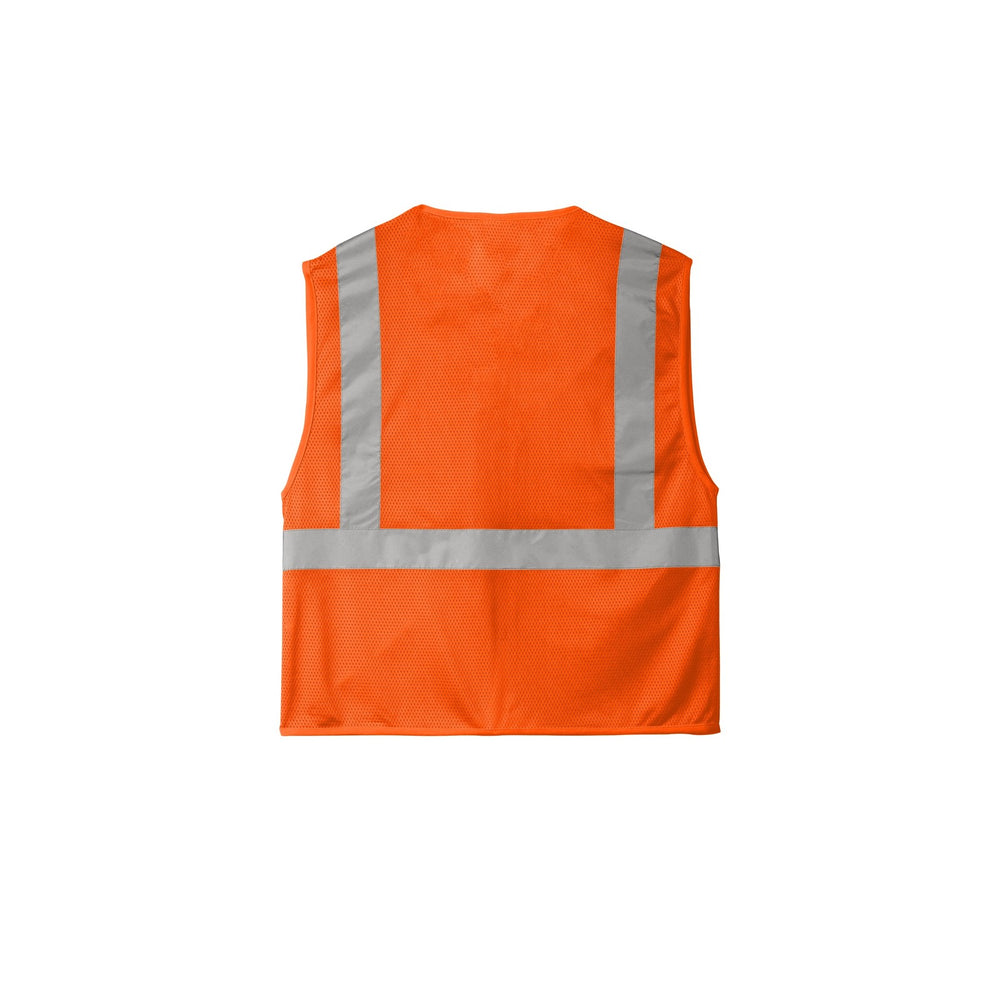 Custom Safety Vests - Safety Orange