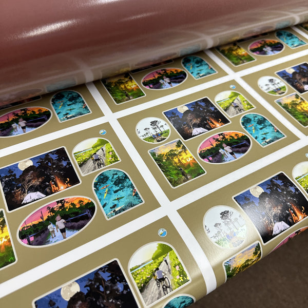 Custom ticker by Midtown Print Co.