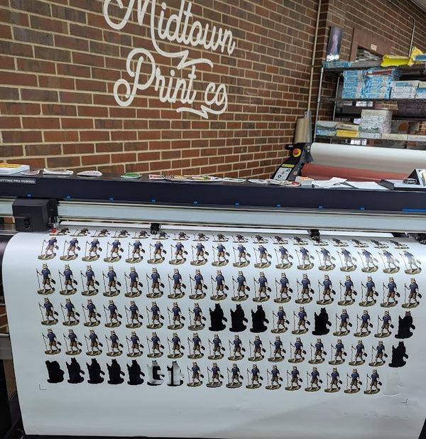 Custom ticker by Midtown Print Co.
